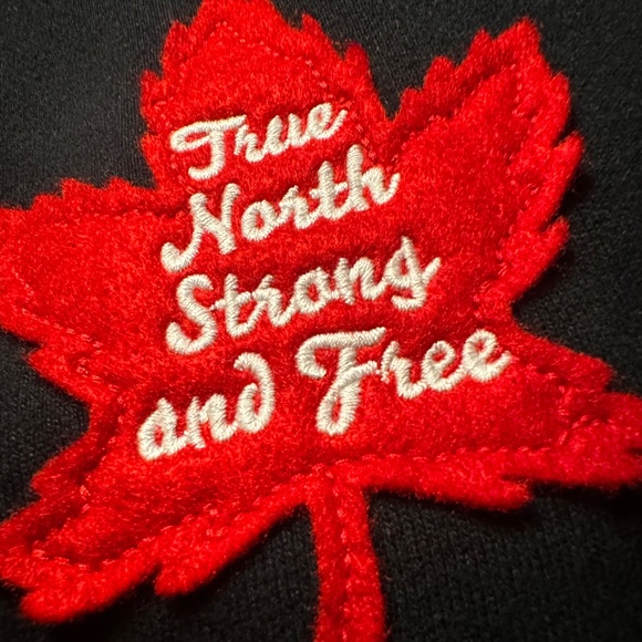 HUDSON’S BAY Team Canada Varsity Track Jacket — RARE 2014 Olympic Edition ✨ - Picture 7 of 12